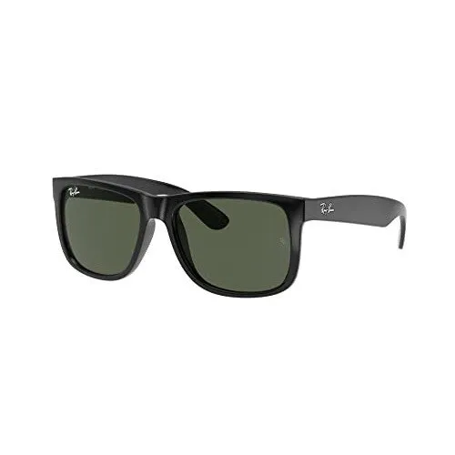 Óculos de Sol Ray-Ban Justin Unissex, Preto, Tamanho 57