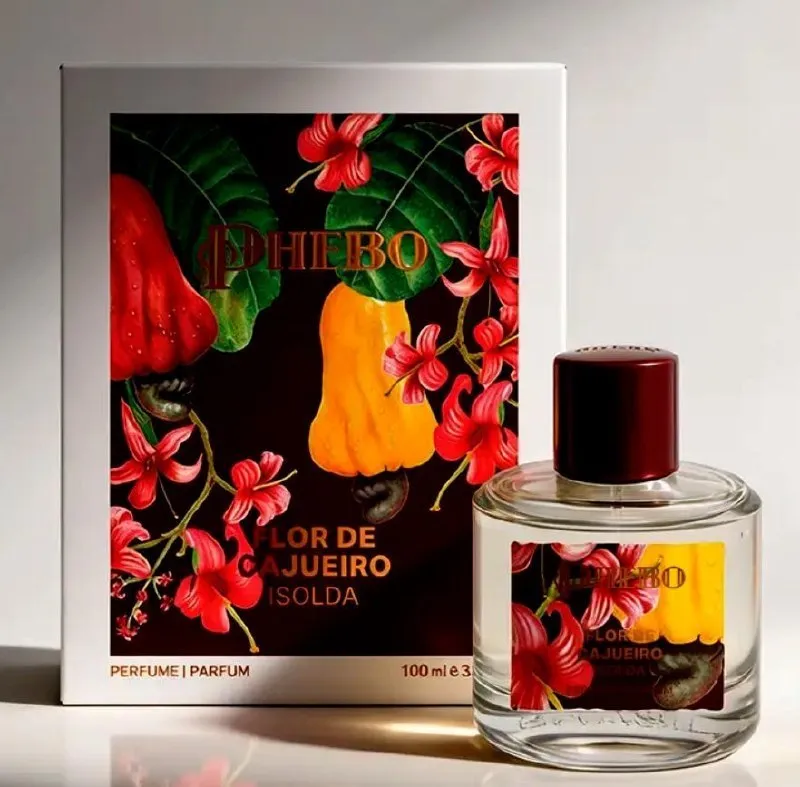 Isolda Flor de Cajueiro Phebo Eau de Parfum - Perfume Unissex 100ml