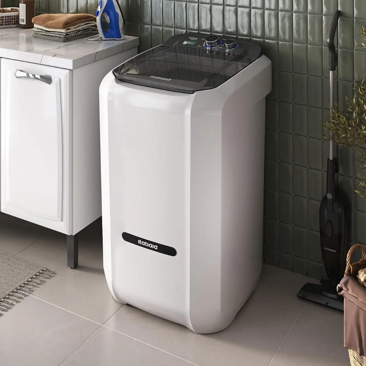 Lavadora Semiautomática Itatiaia 20,5kg com Batedor Turbo e Filtro de Fiapos 127V