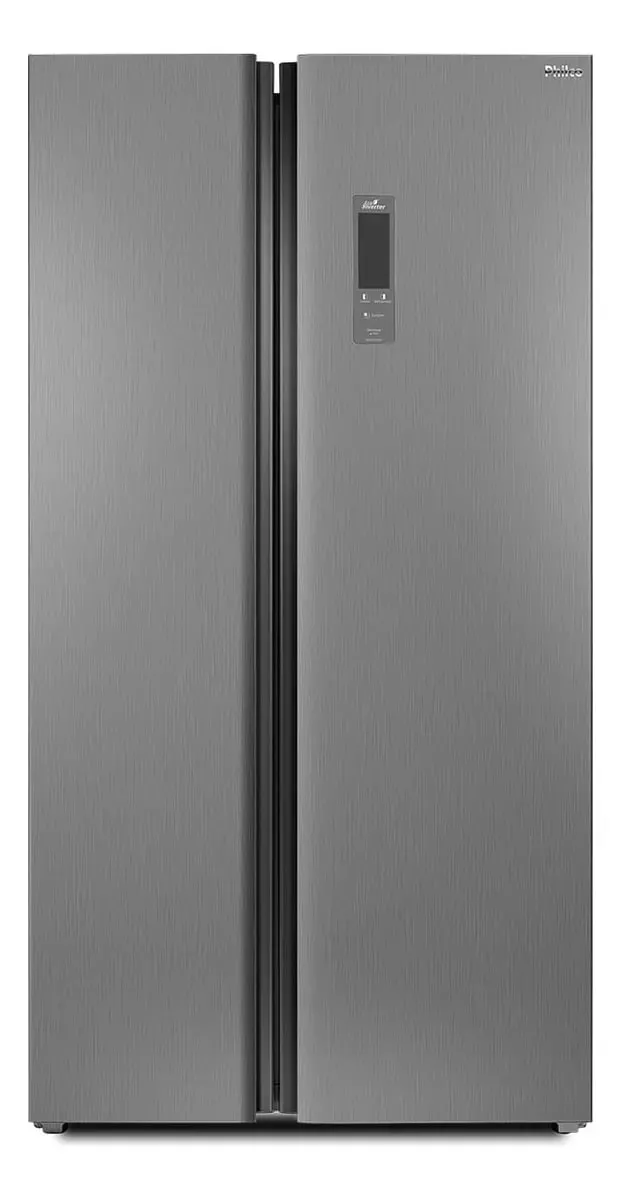 Philco Geladeira Inverter Frost Free PRF535i Inox com Freezer 437L