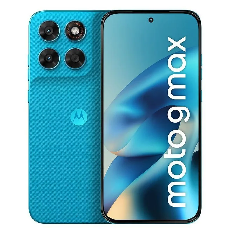 Smartphone Motorola Moto G Max 5G 256GB 8GB RAM Câmera 200MP 6.8" 5200mAh Azul Claro