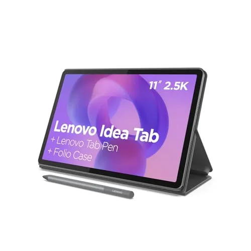 Tablet Lenovo Idea Tab 11" 90Hz Octa-Core 4GB RAM 128GB Wi-Fi 5 Android 15 + Caneta e Capa