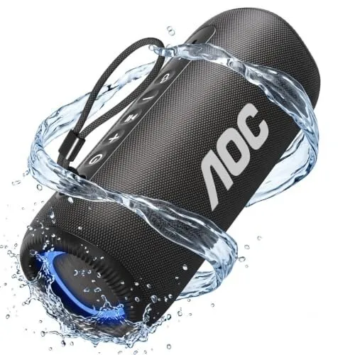 AOC ACS5311 Caixas de Som Portáteis Bluetooth 37W, IP67 à Prova D'água