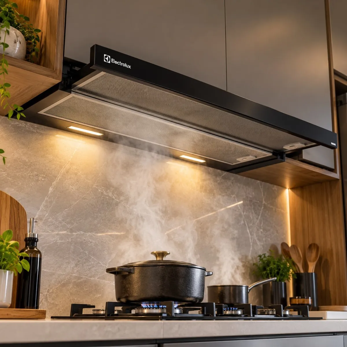 Depurador de Ar Electrolux 90cm Retrátil (DE9RB) 220V