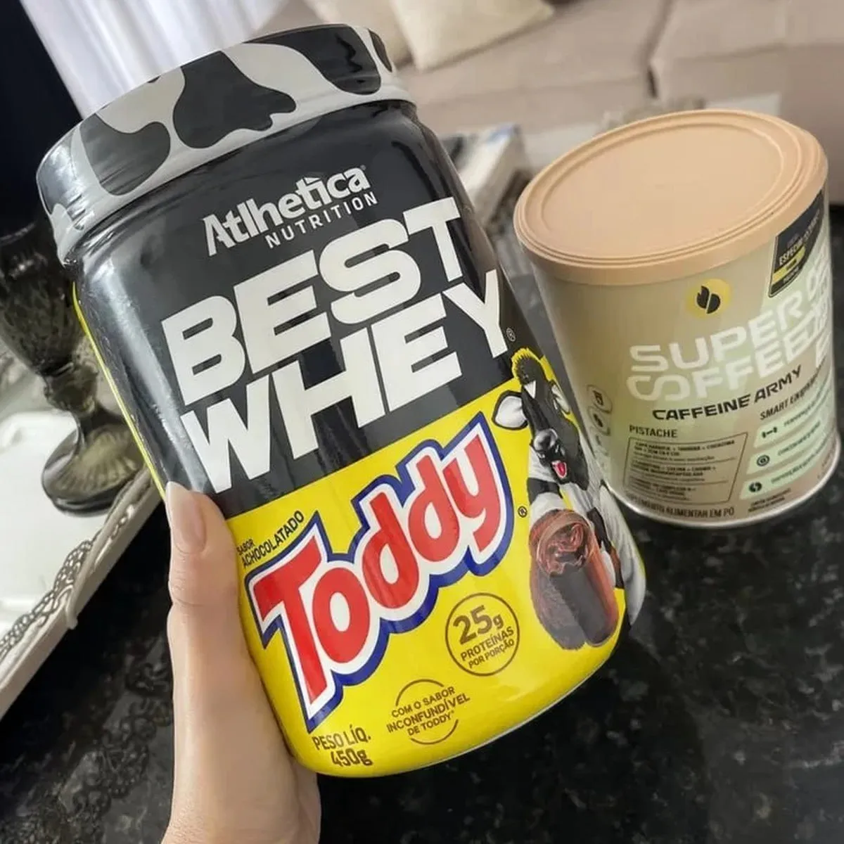 Whey Protein Best Whey 450g Achocolatado Atlhetica Nutrition