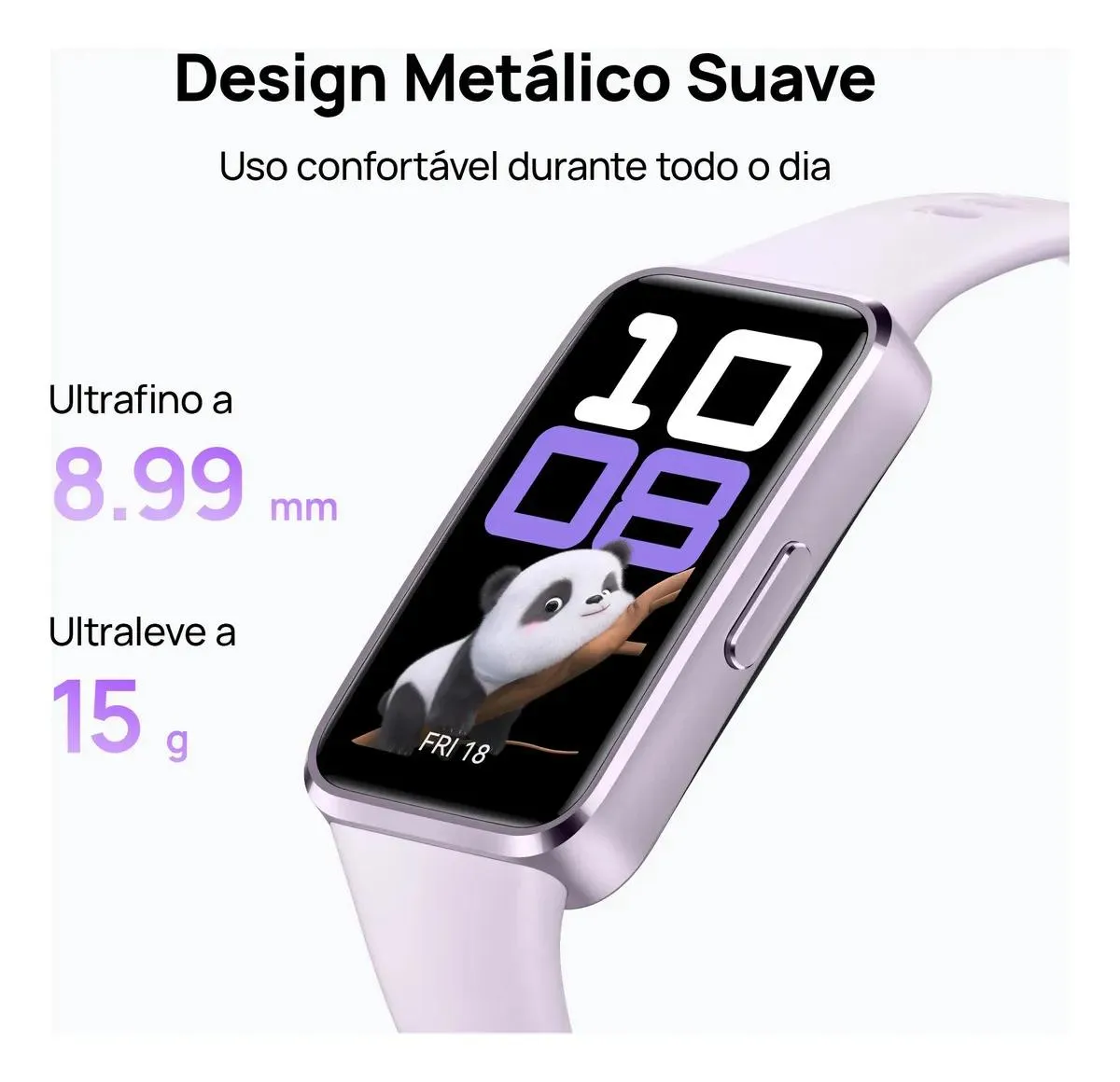 Smartwatch Huawei Band 10 Caixa De Polimeros Duraveis - Preto