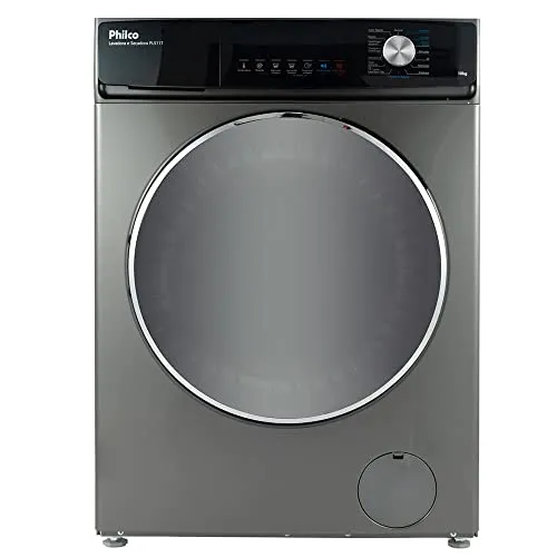 Lava e Seca Philco 16 Programas Eco Inverter 10kg Inox PLS11T 220V
