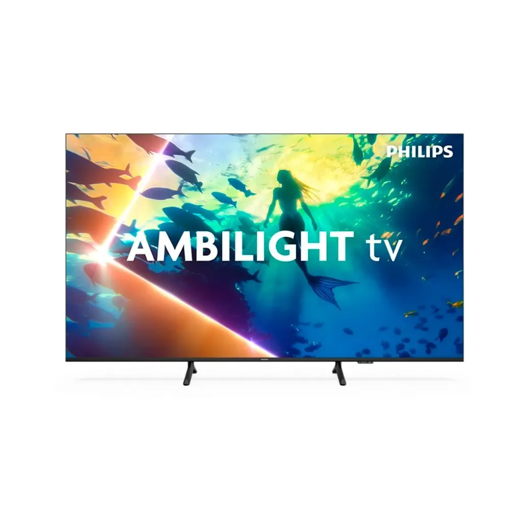 Smart Tv 65" 4K Philips Ambilight Titan OS 20W HDR10+