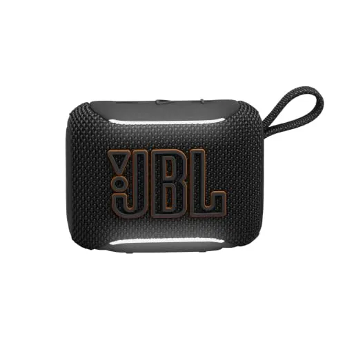 JBL Go 5 Caixa de Som Bluetooth Portátil à Prova d'Água - Preto, IP68