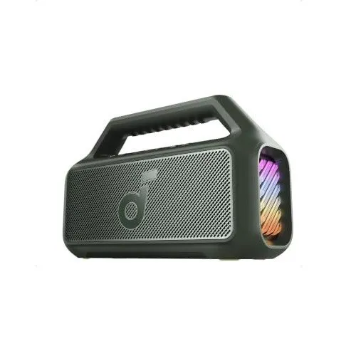 Caixa de Som Anker soundcore Boom 2 Portátil Bluetooth 80W IPX7 RGB Verde