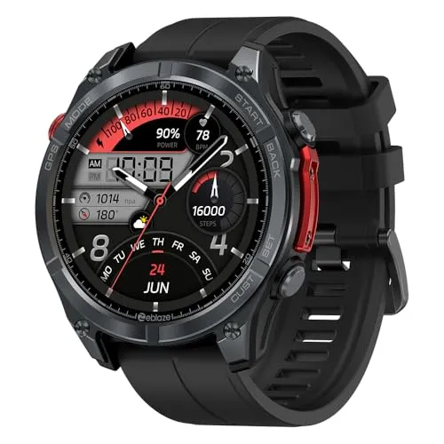 Smartwatch Zeblaze Stratos 4 GPS 5ATM Bluetooth para Android IOS