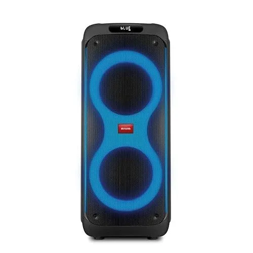 Caixa de Som Aiwa Party Box AWS-PB-04 Bluetooth, Luzes Multicores, Bivolt
