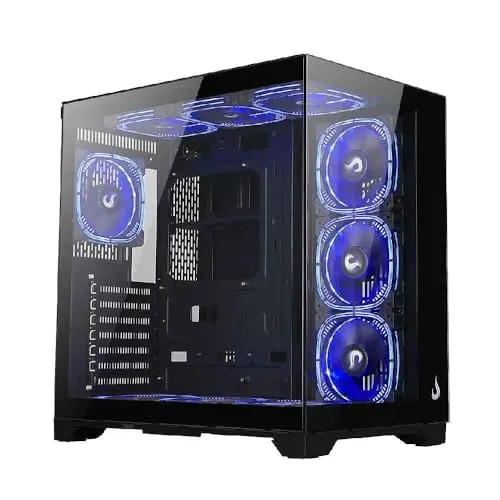 Gabinete Gamer Rise Mode Galaxy Glass Standard V2, Mid Tower, ATX, Lateral e Frontal em Vidro T