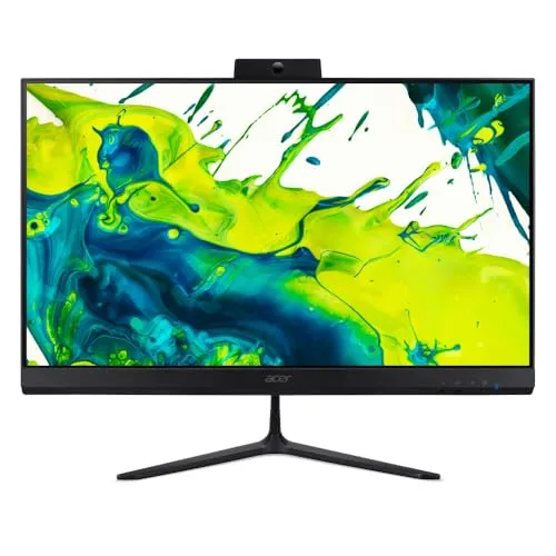 Computador Acer All In One C24-2YE13U5UNL-BR11 i5-1334U 13ª, 16GB RAM, 512GB SSD, 23,8" FHD 120