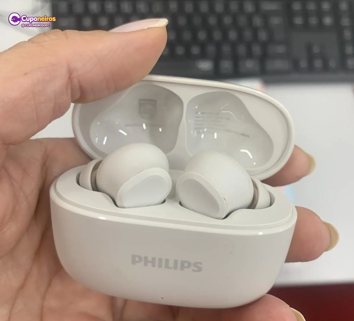 Fone de Ouvido Sem Fio TWS Philips