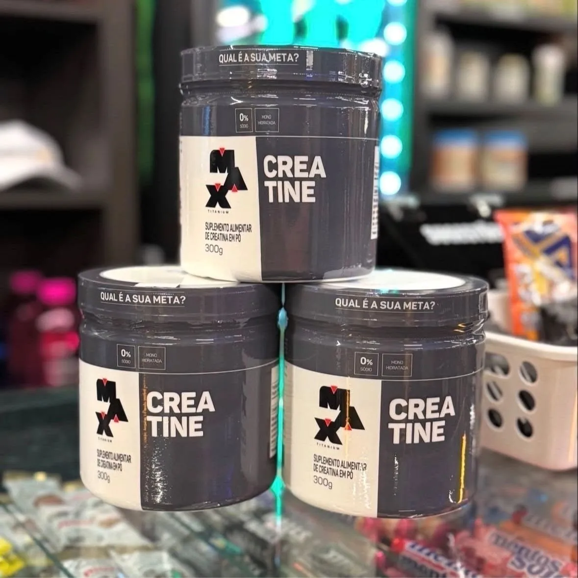 Creatina Max Titanium Monohidratada 300g