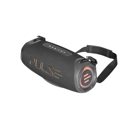 Caixa de Som Bluetooth Pulse E Boombox, Resistente à Água IPX6 e com Iluminação LED RGB – SP627