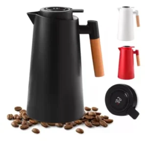 D NQ NP 850502 MLB77748569556 072024 O garrafa de cafe termica vacuum jug com termmetro digital 1l
