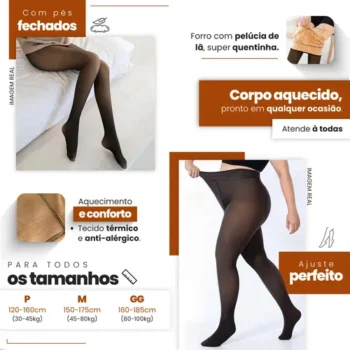 D NQ NP 793053 MLB83706068034 042025 O meia calca de l termica translucida forrada pelinho pelucia