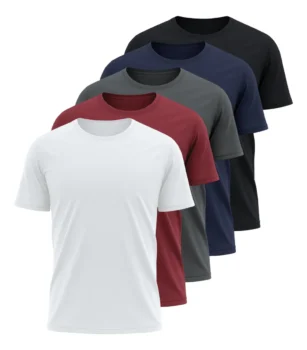 D NQ NP 2X 941081 MLB94233241066 102025 F kit 5 camisetas basicas masculina dry fit lisa tradicional