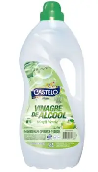 vinagre maça de alcool