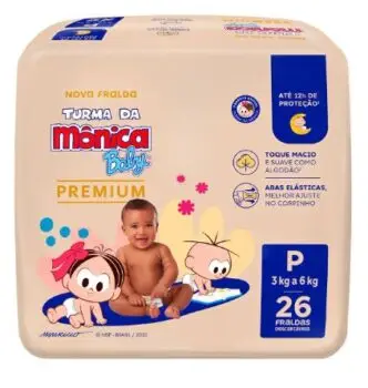 fralda turma da monica